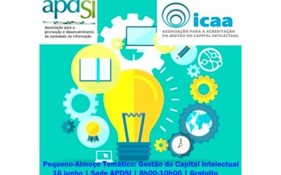 APDSI – Pequeno-Almoço Empresarial “Gestão do Capital Intelectual”