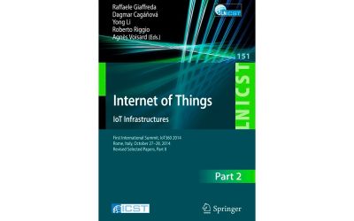 ICAA publica no Livro “Internet of Things – IoT Infrastructures”